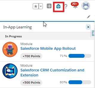 Salesforce InApp Learning