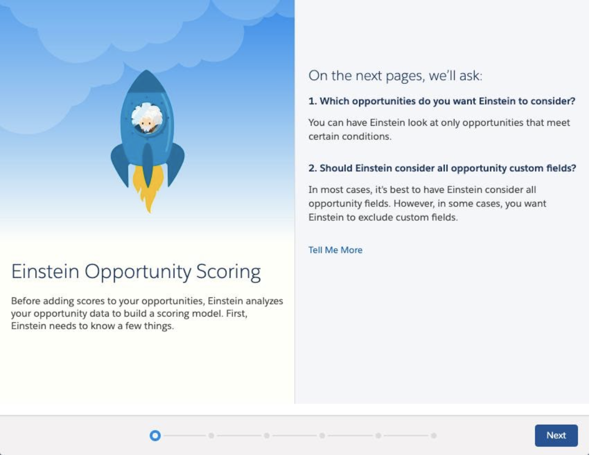 Salesforce Einstein Lead und Opportunity Scoring